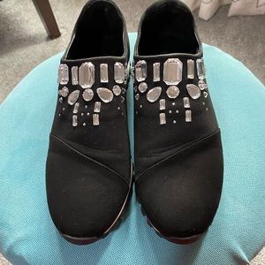 BCBGeneration tennis shoes with crystals